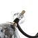 Svetogor chandelier "Task" 5x60W E27 black/gold