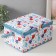 Casket for needlework "Flowering on white" 19x26x14.5 cm