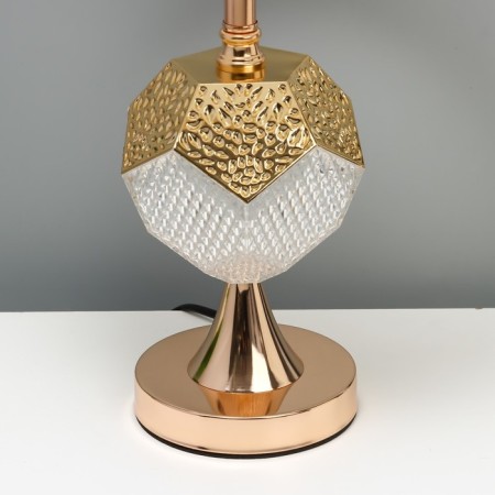 HELP LAME LAME LAME "JAMA" E27 40W gold 25x25x45 cm-3