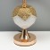 HELP LAME LAME LAME "JAMA" E27 40W gold 25x25x45 cm