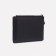 Women's wallet on the button, black color