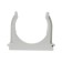 Fastener-clip for the mounting gun Ø 50 mm, gray (25 pcs/UP) rexant