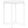 TRAY 1 Metal coffee table, white 46x46x52 cm