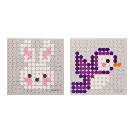 Thermalmosaic "Forest animals" with tweezers, key fob-5
