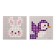 Thermalmosaic "Forest animals" with tweezers, key fob