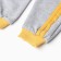 Kit for children (sweatshirt/pants), yellow color, height 68 cm