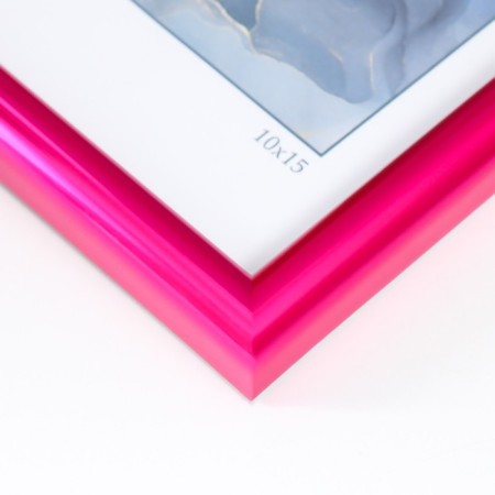 Photo frame Plastic "Rainbow" 10x15 cm, purple metallic-2