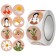 Stick Paper "Beauty Day" d = 2.5 cm 500 pcs in a roll 3x6.5x6.5 cm