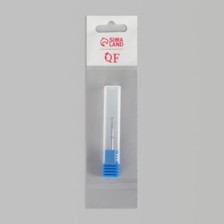 Diamond cutzes for manicure "ball", medium grain, 2.5 mm, in a plastic case-4