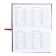 PROVING PARMAN DALL 2025, 155 x 95mm 64 sheets, Devente.Matrix, solid cover to leatherette with foam, embossing, block 70, burgundy