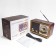Radio receiver portable signal BZRP RP-324BT brown/beige USB SD/Microsd