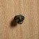Handle button Cappio Rose 01, bronze color