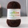 Yarn 100% acrylic "Softy Kids" 90m ± 5m 50 g Color 65 Gorky chocolate