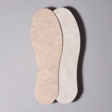 Insoles for shoes "Soft trace", universal, 36-46 rr, 30 cm, pair, beige color-1