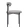 Loter chair, 510 × 510 × 770 mm, Builder, dark gray color