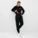 Women's costume (sweatshirt/pants), black color, size 42
