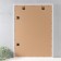 Photo frame MDF "Valerie" 50x70 cm with a pasparte 40x50 cm, white (plastic screen)