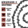 Chain for a gas station Lom, 18 ", 450 mm, groove width 1.5 mm, step 0.325", 72 links