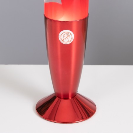 Lava-lamp "Rocket" 1x30W E14-R39 (wax) red 8x8x34cm-3