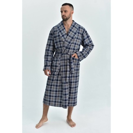 Male "Highlander" robe, dark blue color, size 56-1