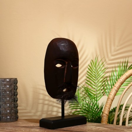 Mask "Orwell" on the stand, Albezia 37 cm