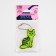 The reflective element "cat", bilateral, 5.9 × 4.7 cm, color mix