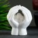Souvenir "Angel sleeping in the hands" White, 6.5cm