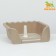 Tuel for dogs with high sides and a removable mesh 43x43x15 cm, beige