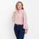 Women's blouse minku: enjoy color pink, river 48