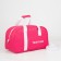 Female sports bag, textura, average size, pink color