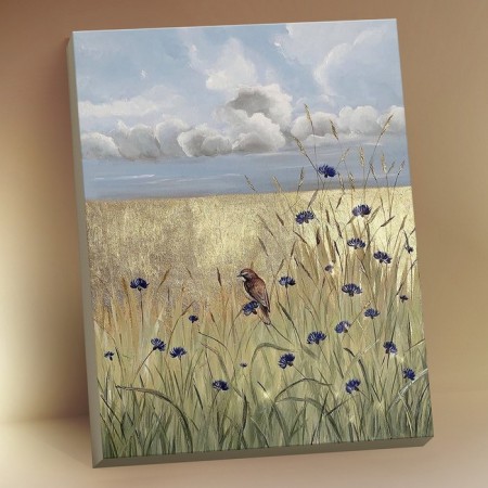 Picture on the numbers "Golden Rye", 24 colors, with a whip, 40 × 50 cm