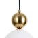 Bayerlux lamp "Gatatea" LED 10W 6000k gold 15x15x28-128cm