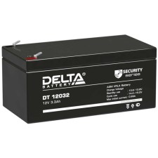 The battery Delta DT 12032 (12V / 3.2AH)