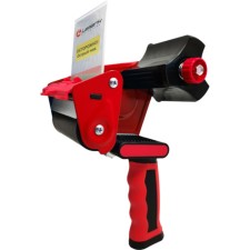 A dispenser for packing adhesive tape Lamark, 75 mm, red