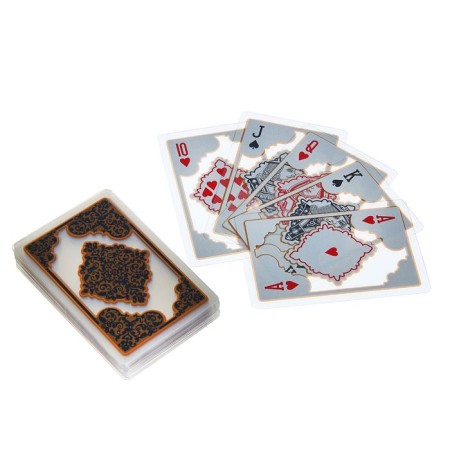 Plastic Plastic Cards "Arabica", 54 pcs, 28 μm, 8.8 x 5.7 cm, mix-1