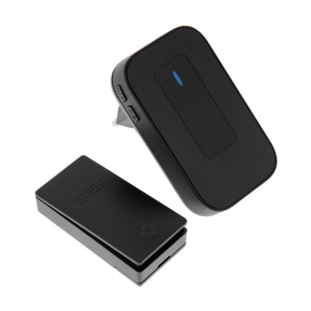 LZDV-11 call, wireless, from the network, without batteries, thermometer, black-2