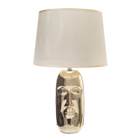 Table lamp with lampshade Risalux "Ricardo", E27, 40 W, Figure base, 30 × 30 × 48 cm-9