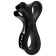 Espander multifunctional ONLYTOP, 208x8.3x0.5 cm, 30-78 kg, black color