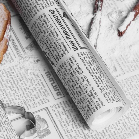 Parchment siliconized for baking "newspaper" 30 cm x 8 m-2