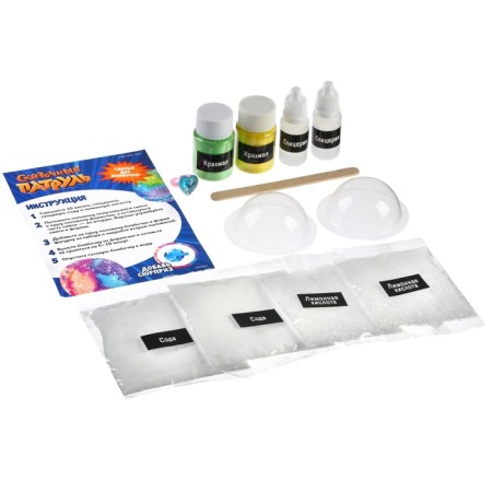 Set for experiments "Star dust: bathtub bombs", fabulous patrol-1