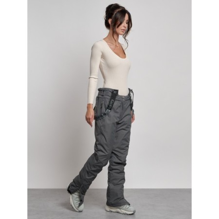 Semi -combinezone ski insulated female winter, size 44, color gray color-7