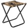 Folding stool, camouflage brown