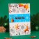 Advent calendar with mini tiles made of milk chocolate Nugeta, 50 g
