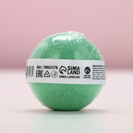 A bomb with a toy inside Pure happiness "Snowman", 110 g, New Year
