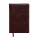 Leduced Diary A5, 160 sheets, attomex.croco, hard -skinned artificial leather cover with foam rubber, liesse, block 70 g/m2, brown