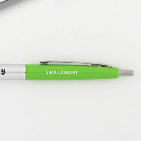 Handle Ball blue paste automatic 0.7 mm "23.02" Plastic-2