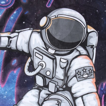 Supply "Ethel" Space Surfer, 143*215 cm, 100% cotton, calico-1