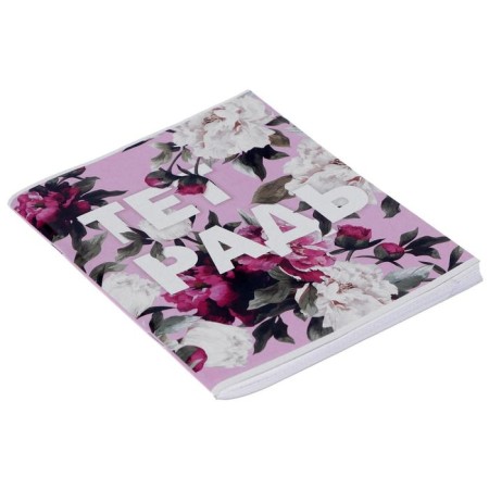 A notebook of 96 sheets in the Calligrata "peonies", the cover coated cardboard, an offset unit, mix-4