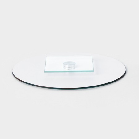 Rotating glass stand, d = 28 cm, berry pattern-3