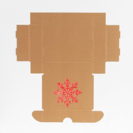 Folded rifting box "In the New Year", 21 x 15 x 5 cm, New Year-3